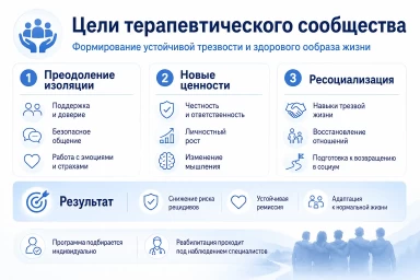 Терапевтическое сообщество в Адлере